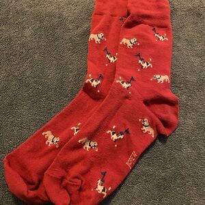 Golfing Dog Dress Socks
